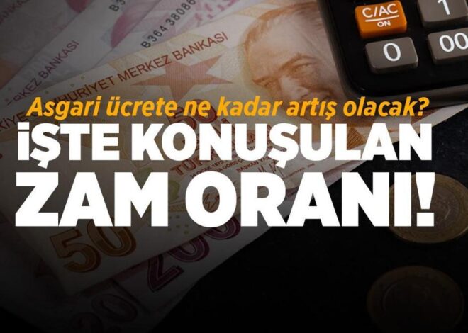 Asgari ücrete ne kadar artış olacak? İşte kulislerde konuşulan zam oranı